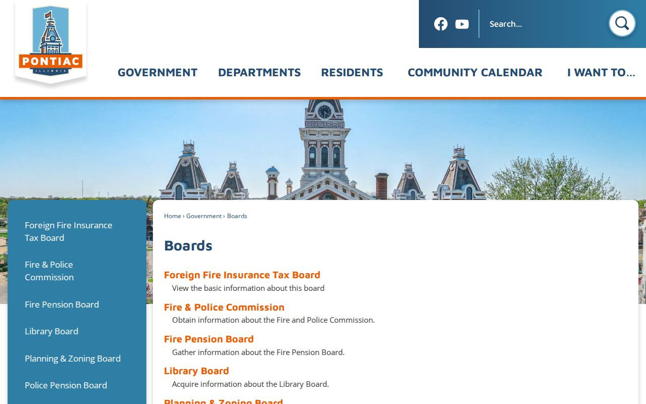 Pontiac Illinois police criminal records source